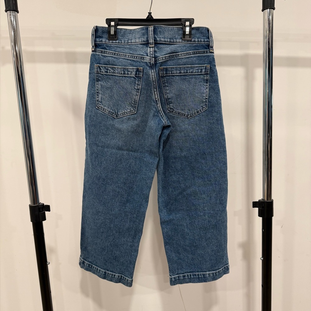 Banana Republic Dark Blue Wide-Leg Jeans